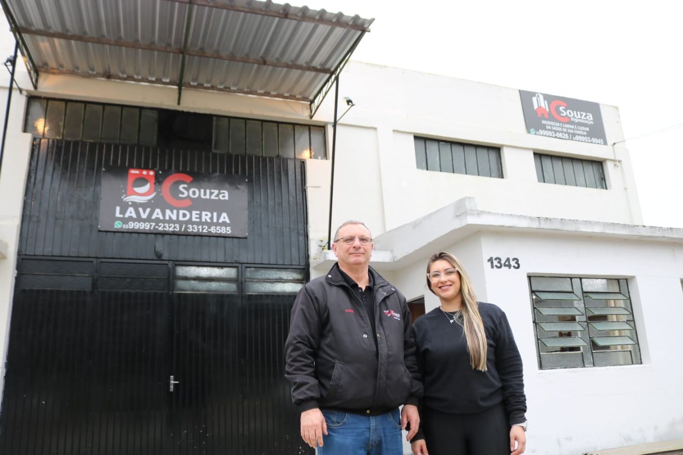 Inauguração da C Souza Lavanderia traz inovação para a zona norte de ...